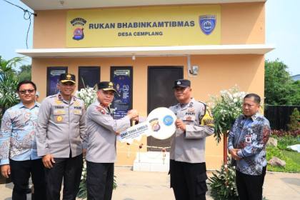 Polda Banten inovasi layanan desa lewat rumah kantor Bhabinkamtibmas