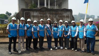 KLH Ajak Pelajar Kenali Energi Bersih di PLTA Saguling