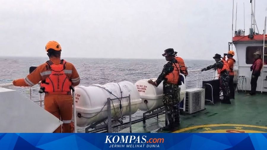 Tim SAR Belum Temukan 5 Jurnalis yang Hilang di Selat Sunda, Pencarian Terus Dioptimalkan