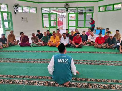 WIZ Parigi Gelar Ngaji On The Spot di Lapas Kelas III Parigi, Perkuat Pembinaan Keimanan Warga Binaan