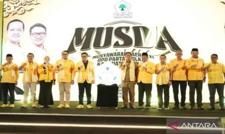 Plt Bupati Bekasi Ajak Golkar Kedepankan Kemajuan Daerah di Musda XI