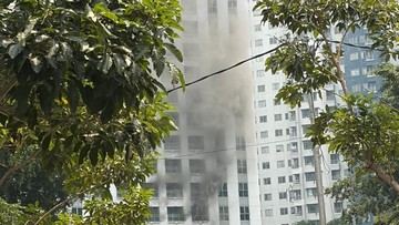 Kebakaran Apartemen di Tanah Abang, 14 Penghuni Dievakuasi