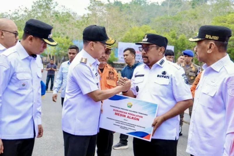 Sultra distribusikan 24 mesin alkon ke lima daerah rawan kekeringan