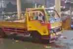 Lima Truk Hancur Dirusak Massa di Kemanggisan Jakbar Sudah Dievakuasi
