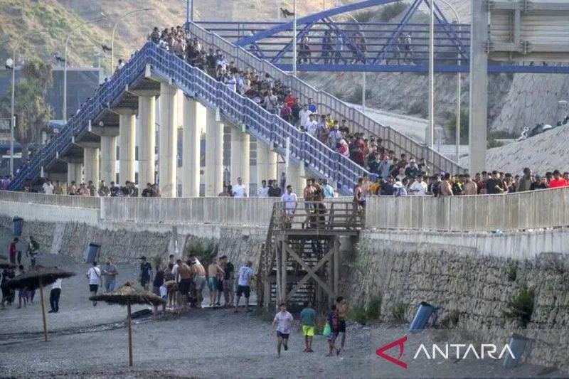 Serikat polisi Spanyol tuntut mendagri mundur atas krisis Ceuta