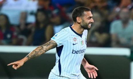 Gol Cepat Calhanoglu Bawa Inter Milan Kalahkan Cagliari 1-0