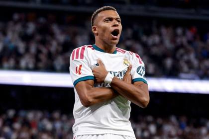 Kylian Mbappe hattrick, Real Madrid menang 4-1 atas Real Sociedad