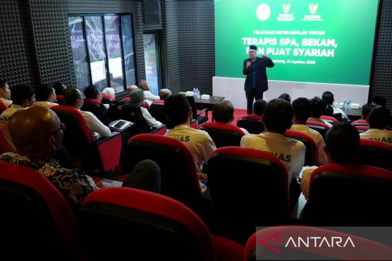 Baznas RI gelar pelatihan pijat syariah untuk mustahik di Tangerang