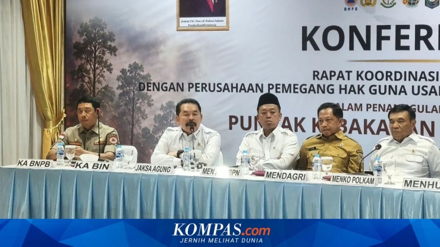Kejagung Siapkan 3 Instrumen untuk Usut Pelanggaran Hukum di Balik Karhutla