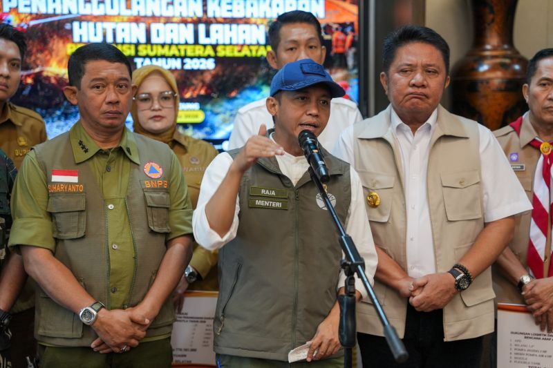 Menhut: Penanganan karhutla terus dilanjutkan, titik panas menurun
