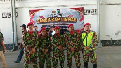 Kokam Pare Hadiri Apel Sabuk Kamtibmas, Perkuat Sinergi Jaga Keamanan Masyarakat