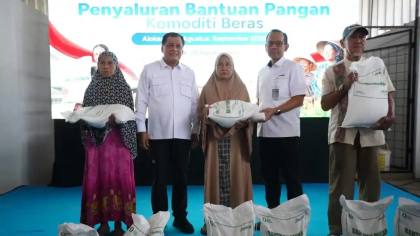 Bulog Pastikan Stok Beras Sulsel Aman, 948 Ribu Penerima Dapat Bantuan Pangan 30 Kg