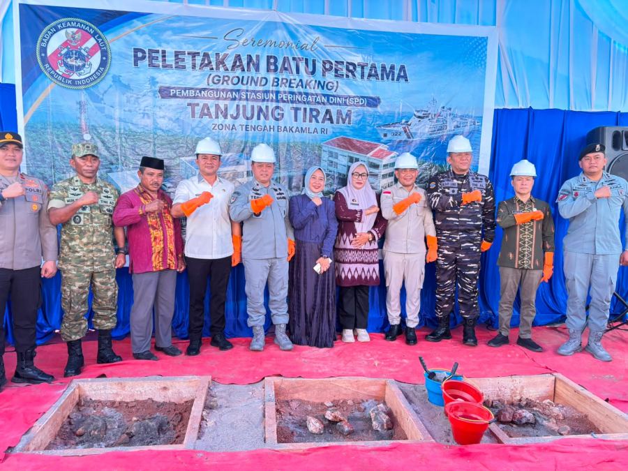 Stasiun Bakamla Dibangun di Tanjung Tiram, Pengamanan Laut Konawe Selatan