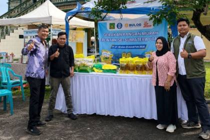 Bulog Sumut salurkan 165 ton beras untuk GPM jaga stabilitas harga