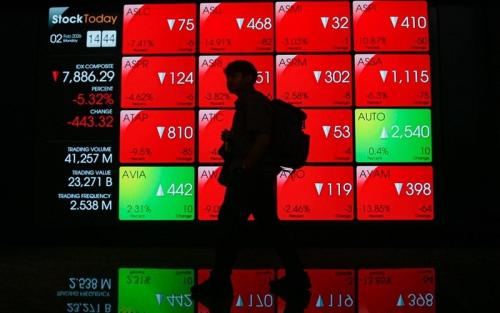 IHSG Sesi I Turun Tipis ke 6.496, Sebanyak 435 Saham Melemah