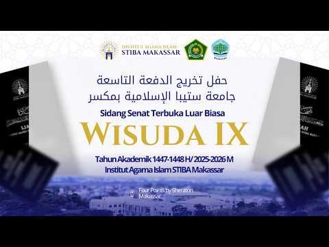 LIVE | WISUDA VIII IAI STIBA MAKASSAR