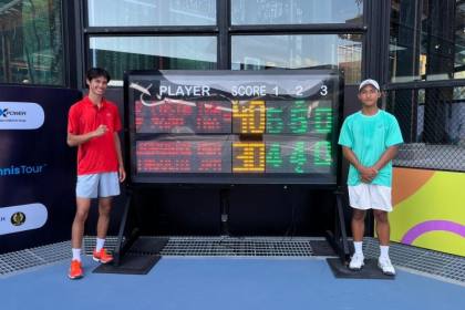 Ganda putra Indonesia melaju ke final ITF M15 Bali
