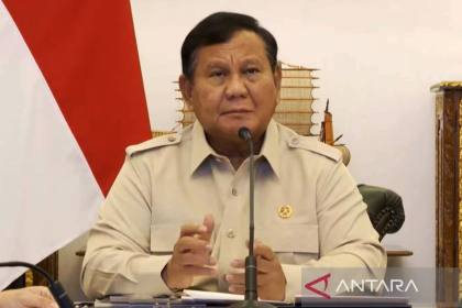 Prabowo dorong kesiapsiagaan bencana karena Indonesia di Ring of Fire