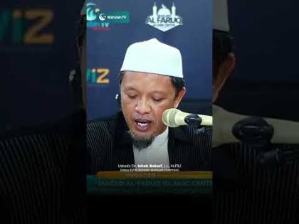 Gara-Gara Satu Kesalahan, Silaturahmi Putus Bertahun-Tahun? | Ustadz Dr. Ishak Bakari, Lc., M.Fil,i