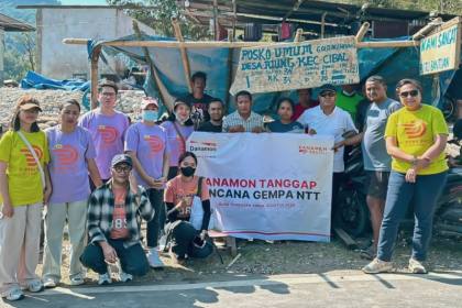 Danamon salurkan bantuan logistik bagi korban gempa NTT