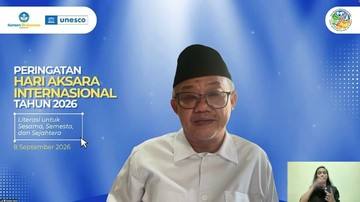 Peringatan Hari Aksara Internasional 2026, Kemendikdasmen Hidupkan Bulan Literasi
