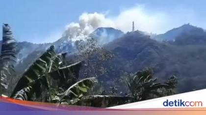 Kebakaran Lahan di Bulu Malloci Sidrap, Pendaki Diminta Waspada