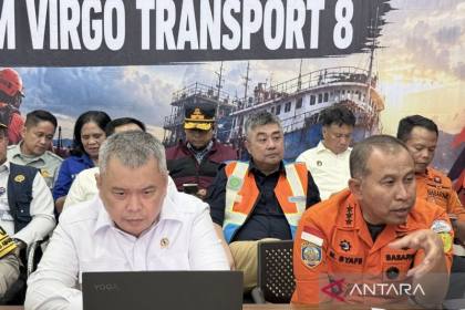 Menhub: 130 penumpang Kapal Virgo Transport 8 masih dalam pencarian