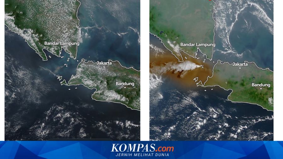 Bakom Imbau Warga Tetap Waspada meski Aktivitas Gunung Anak Krakatau Menurun
