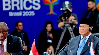 Menko Airlangga Dampingi Presiden Prabowo Hadiri KTT ke-18 BRICS