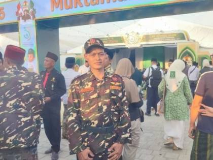 Jauh-Jauh dari Kalbar, Banser Kubu Raya Semangat Amankan Pembukaan Muktamar Ke-35 NU