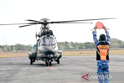 TNI AU kirim dua helikopter dukung operasi penanganan karhutla Kalsel