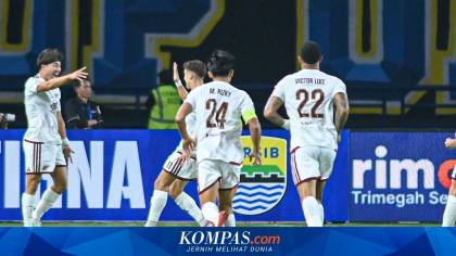 Hasil HT Persib Vs PSM Makassar 0-1: Maung Tertinggal oleh Gol Cepat Kodai Tanaka