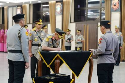 Kapolri pimpin upacara serah terima jabatan Astamaops hingga As SDM