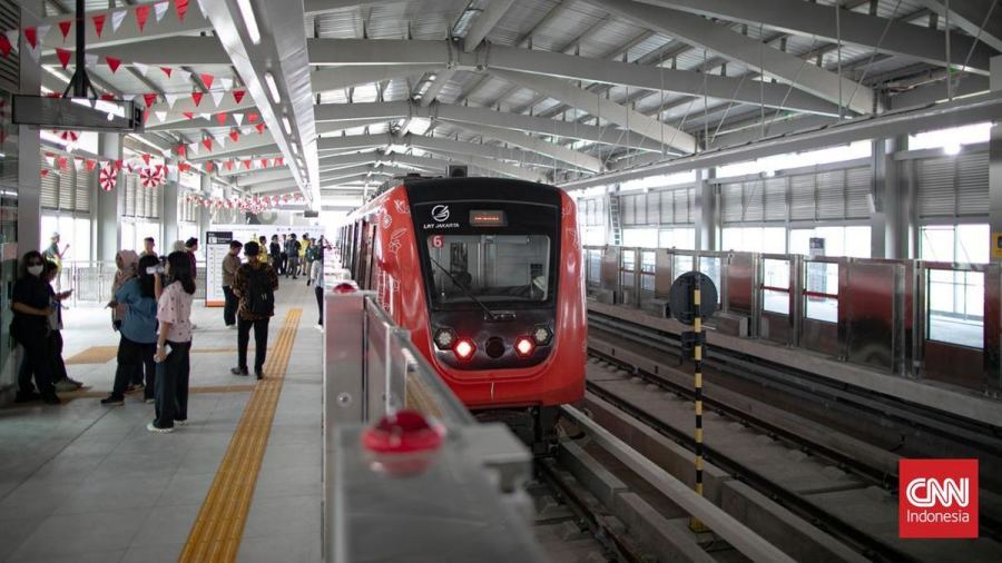 LRT Jakarta Rute Velodrome-Manggarai Batal Diresmikan Hari Ini