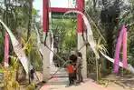 Usai Jembatan di Pangandaran Anjlok, Bupati dan Kades Minta Dibangun Permanen, Punya Risiko Tinggi