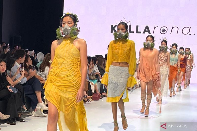 KALLArona menyuarakan kepedulian terhadap alam di JFW 2027