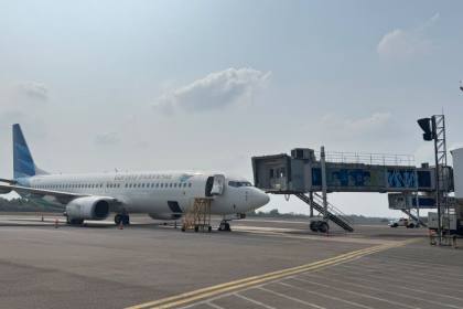 Bandara Radin Inten kembali beroperasi setelah terdampak abu Krakatau