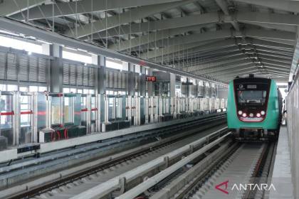 DKI jadwal ulang peresmian LRT Kelapa Gading-Manggarai