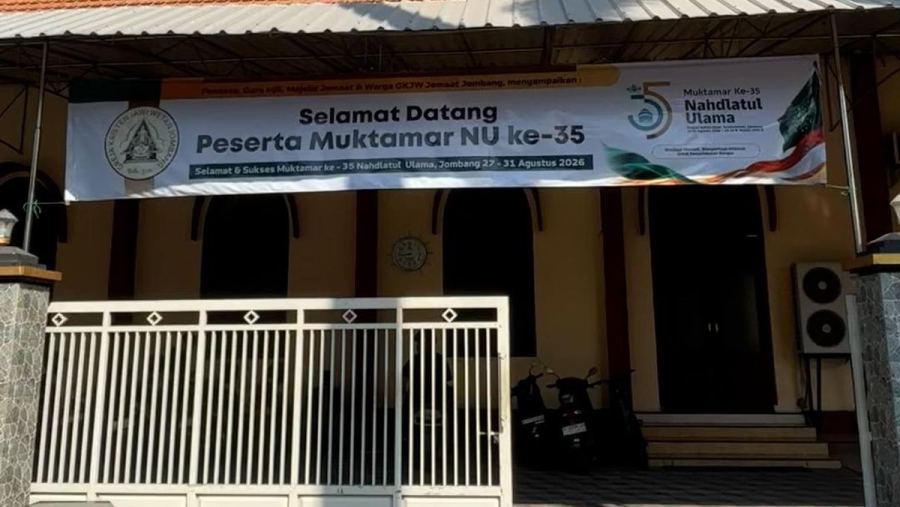 Gereja di Jombang Sediakan Penginapan untuk Muktamirin NU
