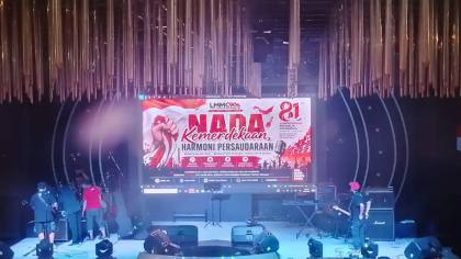Kesbangpol Sulsel dan Kadis Kebudayaan Makassar Hadiri Anniversary ke-6 LMMC ’90s