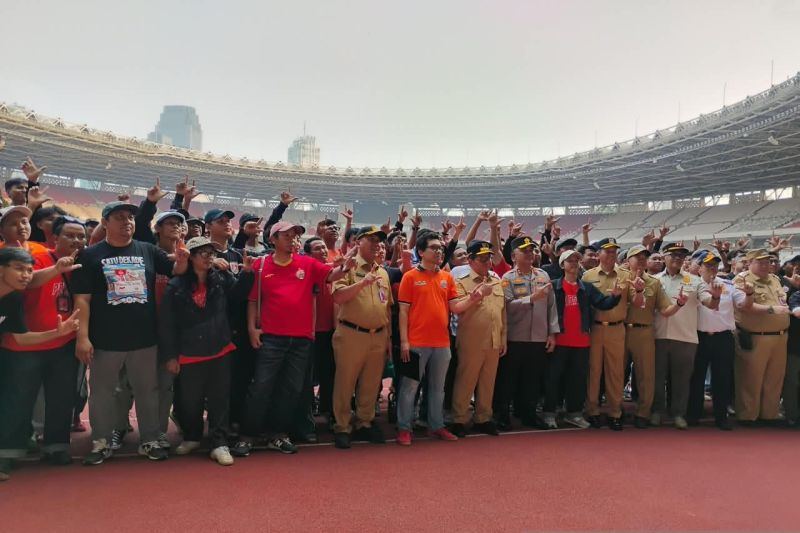 Pramono ajak Jakmania tak bawa rivalitas ke luar pertandingan