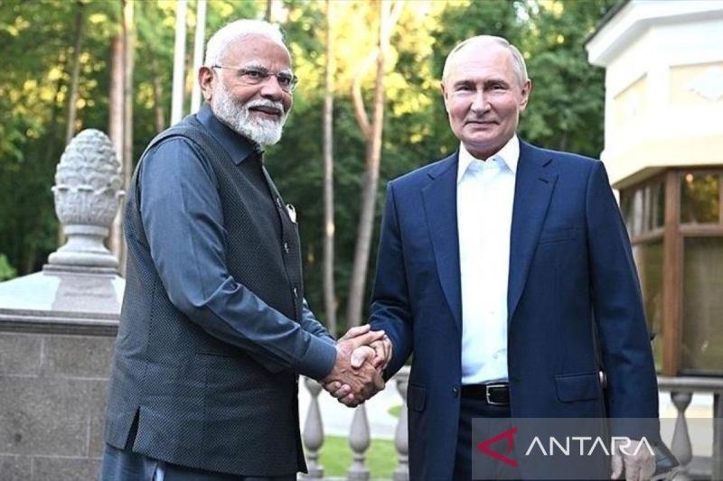 Putin, Modi bahas pengiriman sistem rudal antipesawat S-400 ke India