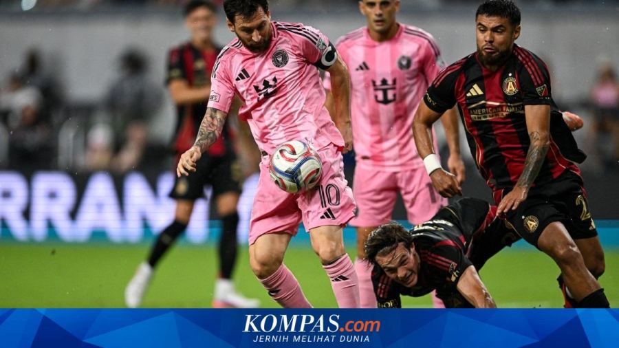Hasil Inter Miami Vs Atlanta United 2-2: Messi Satu Assist, Herons Gagal Menang