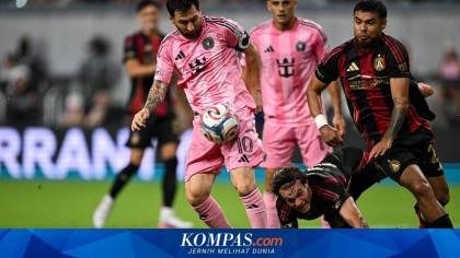 Hasil Inter Miami Vs Atlanta United 2-2: Messi Satu Assist, Herons Gagal Menang