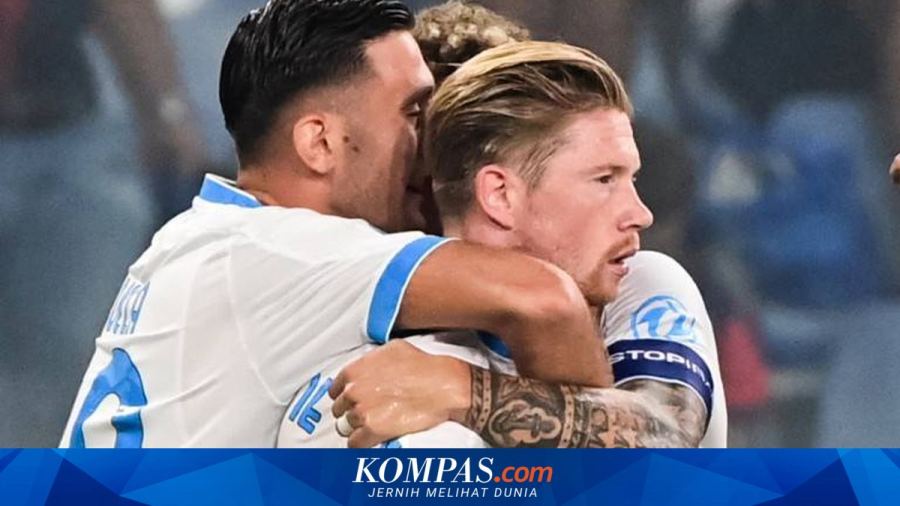 Hasil Genoa Vs Napoli 0-2: Allegri Puji De Bruyne yang Luar Biasa