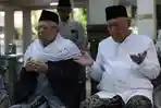 Di Sela Muktamar ke-35 NU, Kiai Ma'ruf Amin dan Gus Kikin Ziarah Bersama di Tebuireng