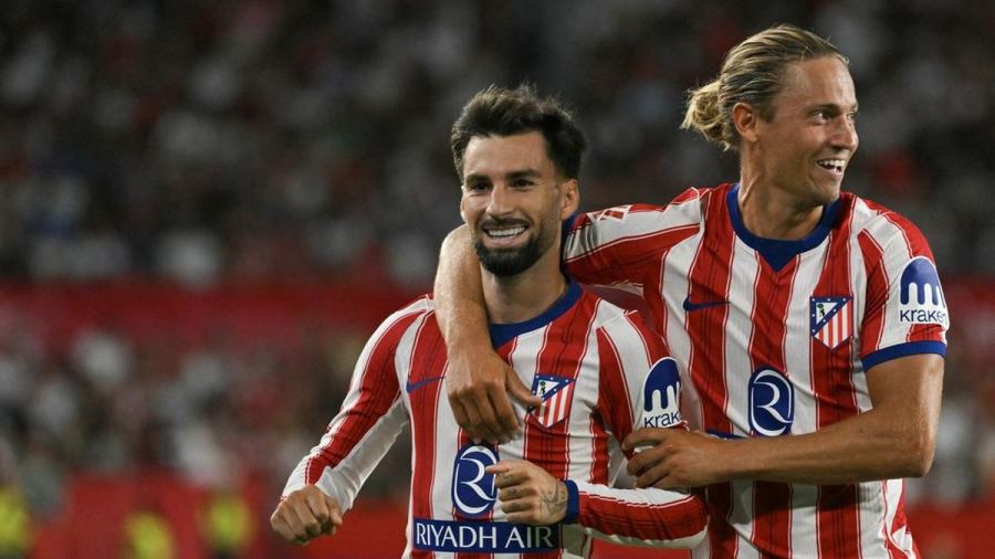 Tekuk Sevilla 3-1, Atletico ke Puncak Klasemen Liga Spanyol