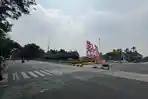 Jelang Demo 27 Agustus, Kawasan Patung Kuda Terpantau Kondusif dan Lalu Lintas Lancar