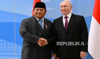 Bertemu Prabowo, Putin Sebut Indonesia Sahabat Terpercaya Rusia