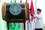 Pukul Bedug, Prabowo Resmi Buka Muktamar ke-35 NU di Jombang